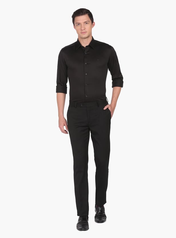 ARROW NEW YORK Men Solid Manhattan Formal Shirt (Slim)