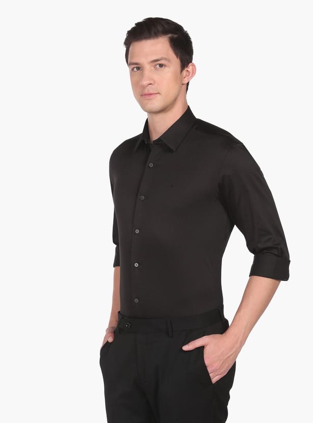 ARROW NEW YORK Men Solid Manhattan Formal Shirt (Slim)
