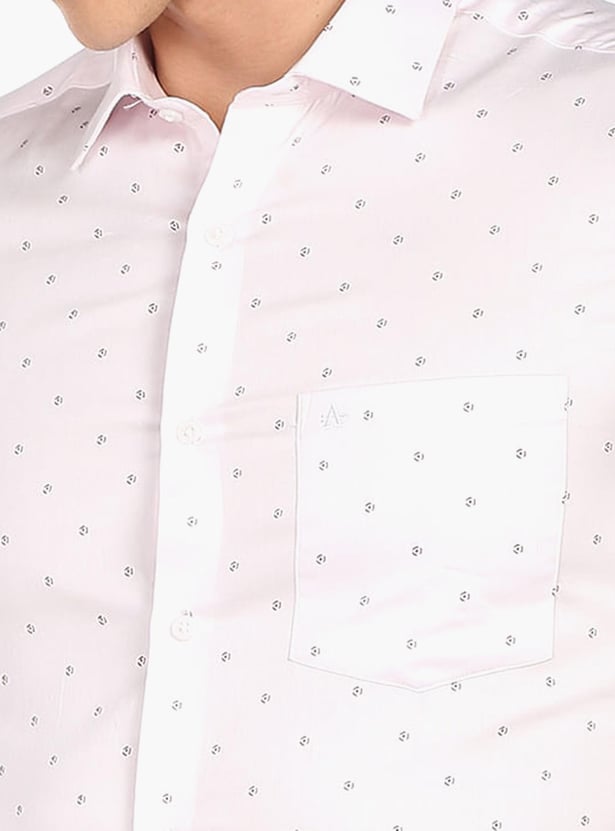 ARROW Men Printed Slim Fit Formal Shirt
