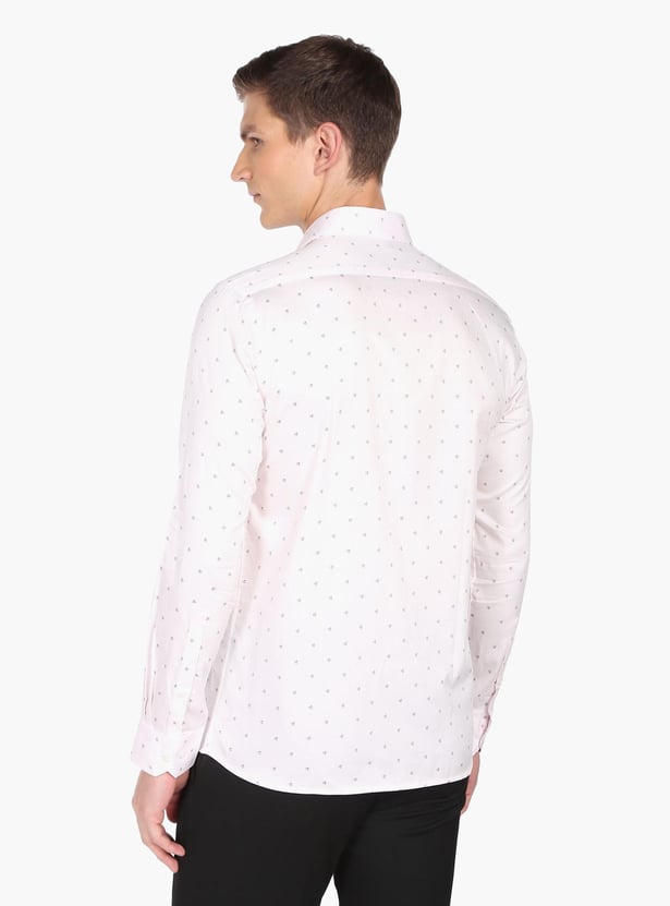 ARROW Men Printed Slim Fit Formal Shirt