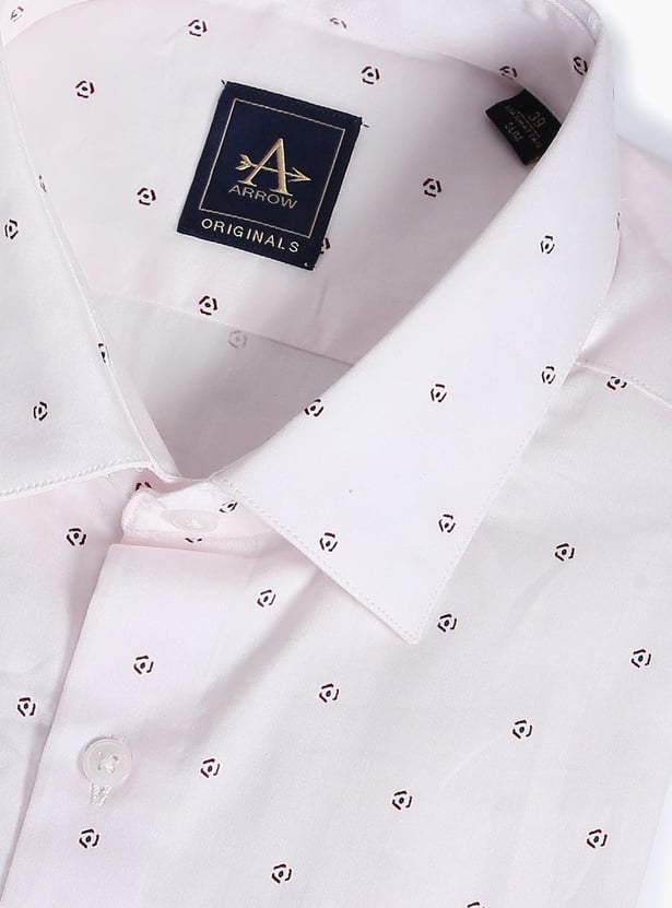 ARROW Men Printed Slim Fit Formal Shirt