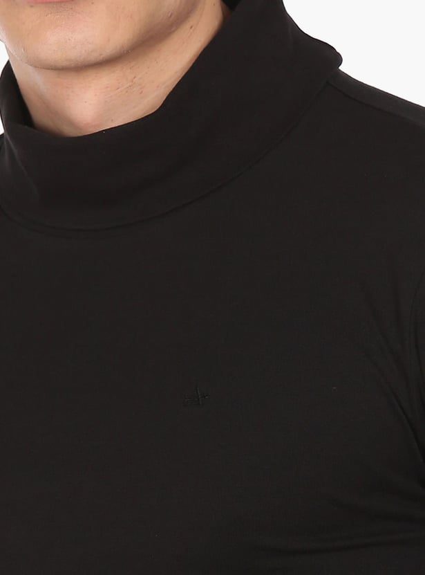 ARROW NEW YORK Men Solid Regular Fit T-Shirt