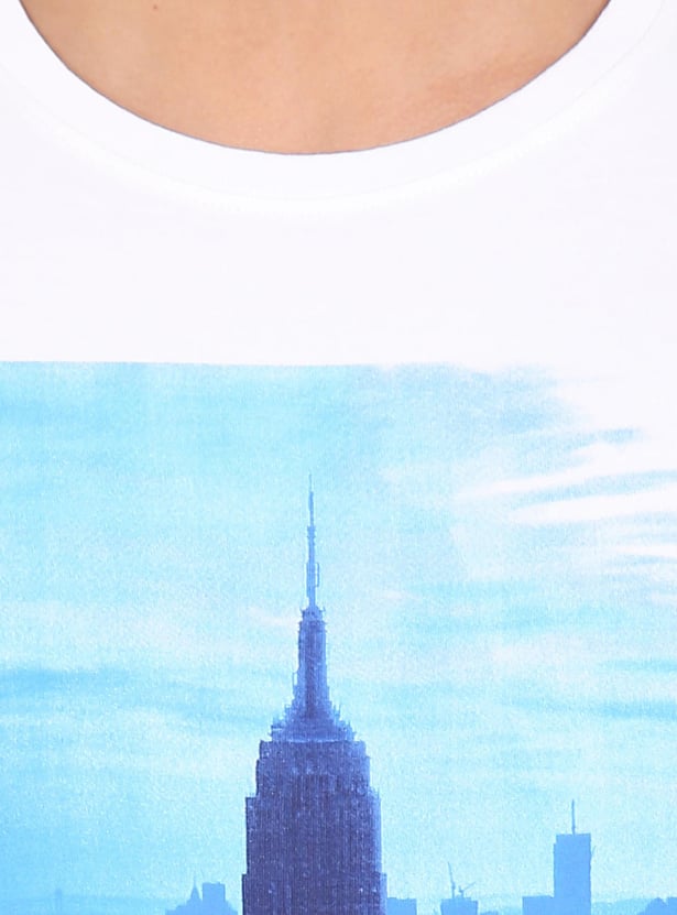 ARROW Men Graphic Printed Regular Fit T-shirt