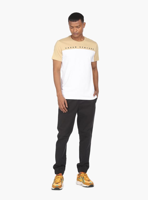 ARROW NEW YORK Men Colourblock Regular Fit T-Shirt