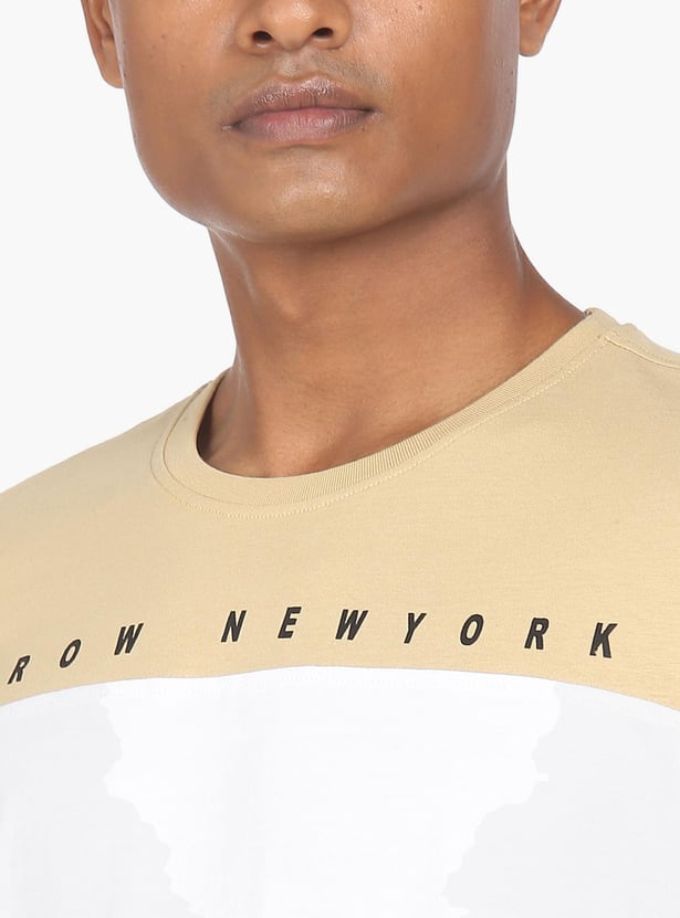 ARROW NEW YORK Men Colourblock Regular Fit T-Shirt