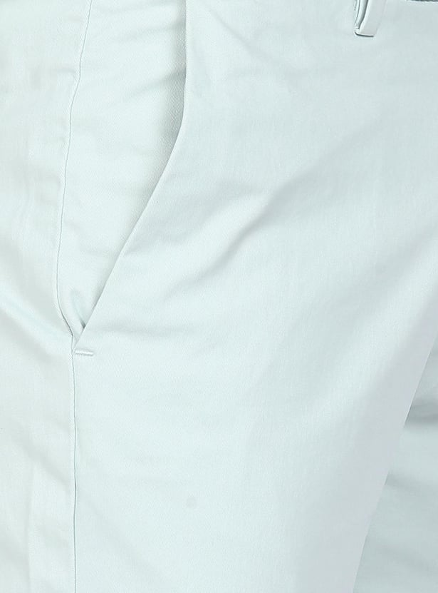 ARROW SPORT Men Mid Rise Solid Regular Fit Casual Trousers