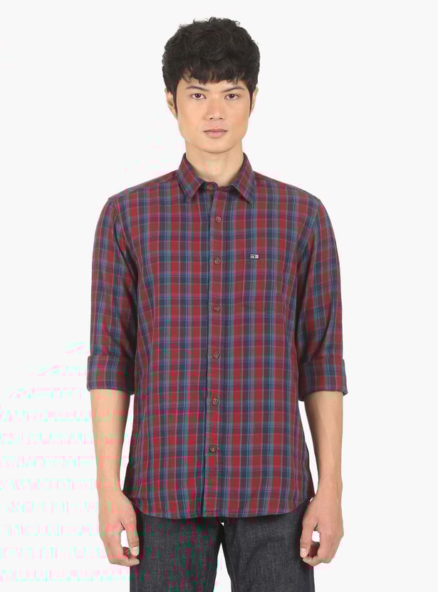 ARROW SPORT Men Checked Regular Fit Casual Shirt