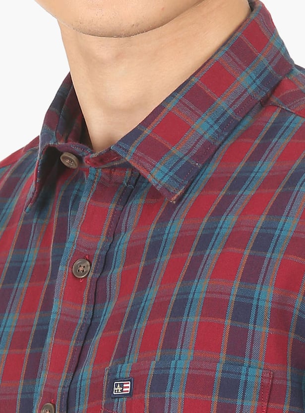 ARROW SPORT Men Checked Regular Fit Casual Shirt