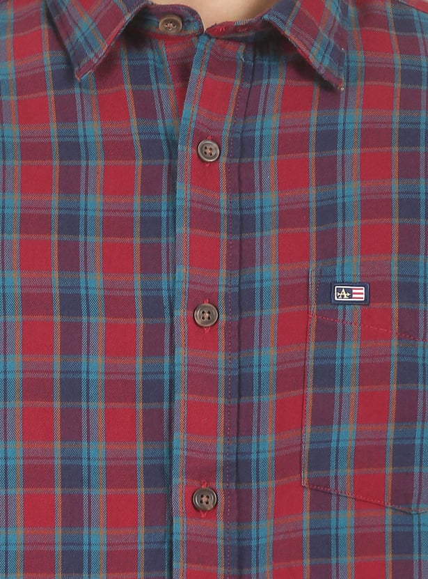 ARROW SPORT Men Checked Regular Fit Casual Shirt