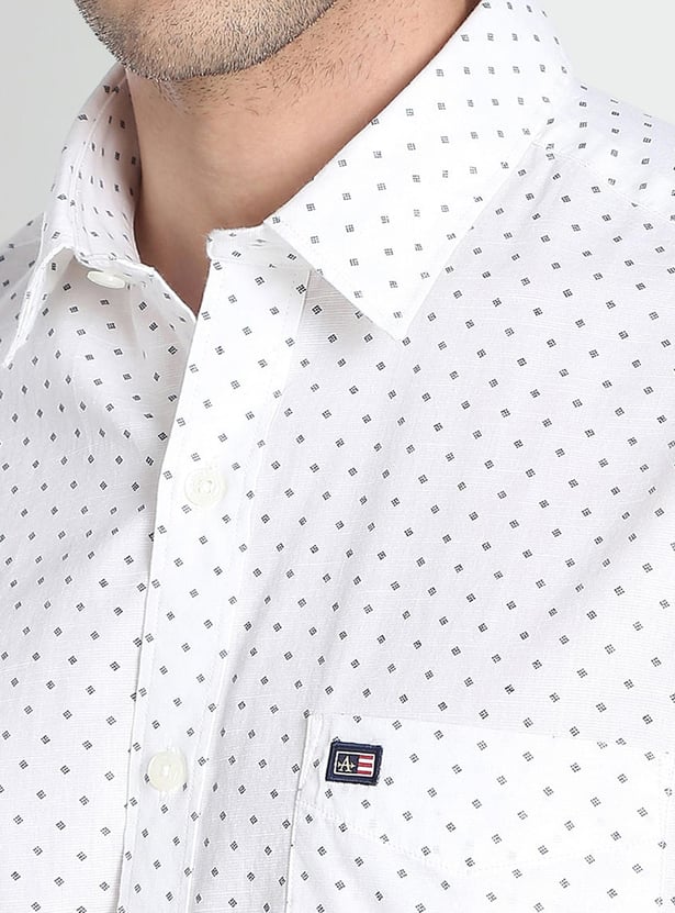 ARROW SPORT Men Printed Manhattan Fit Casual Shirt (Slim)