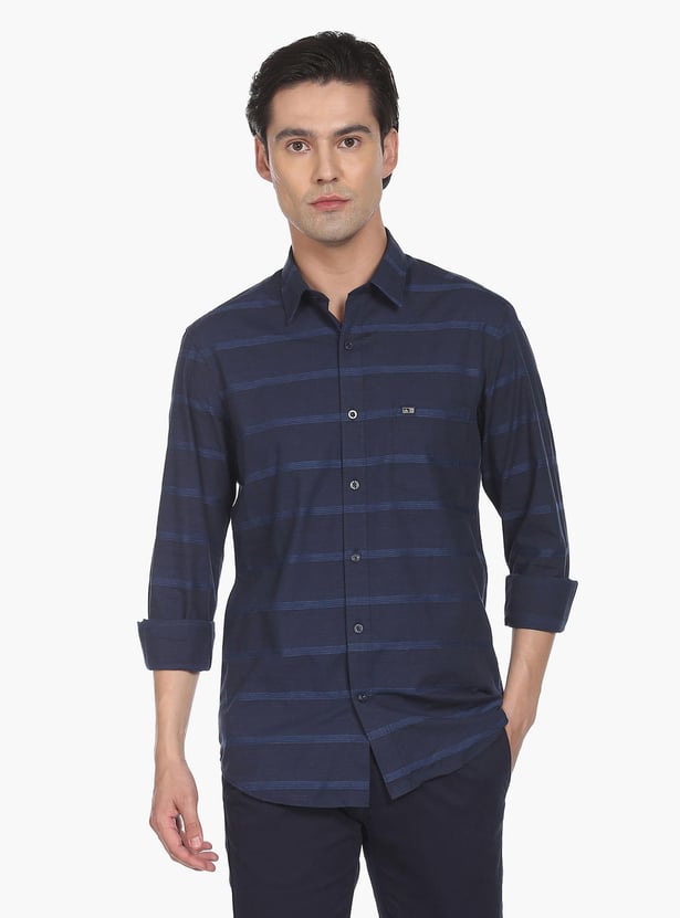 ARROW SPORT Men Striped Manhattan Casual Shirt (Slim)