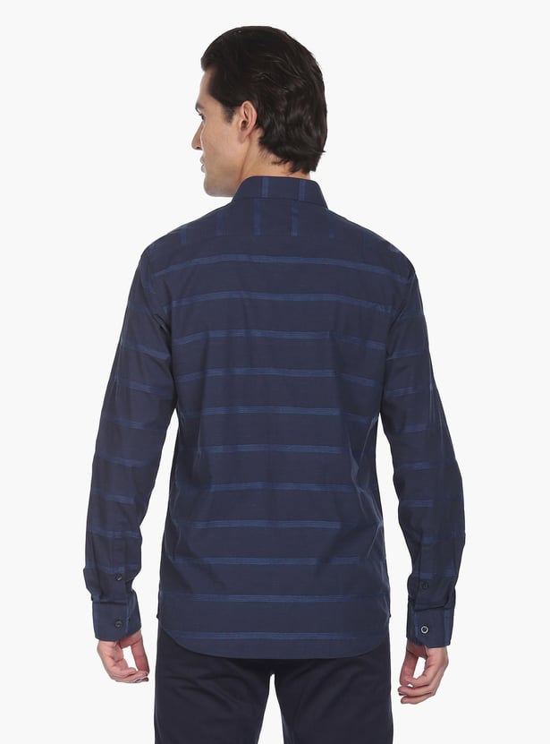 ARROW SPORT Men Striped Manhattan Casual Shirt (Slim)