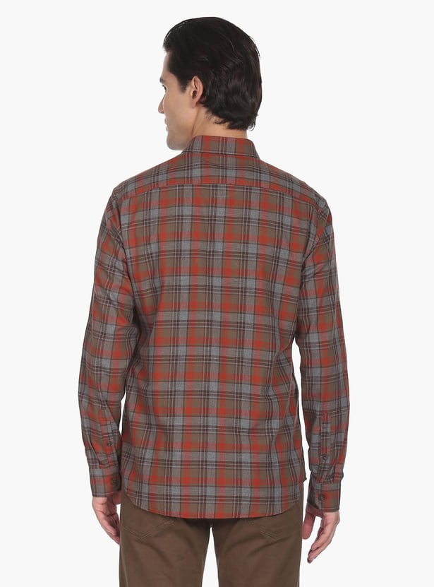 ARROW SPORT Men Checked Slim Fit Casual Shirt