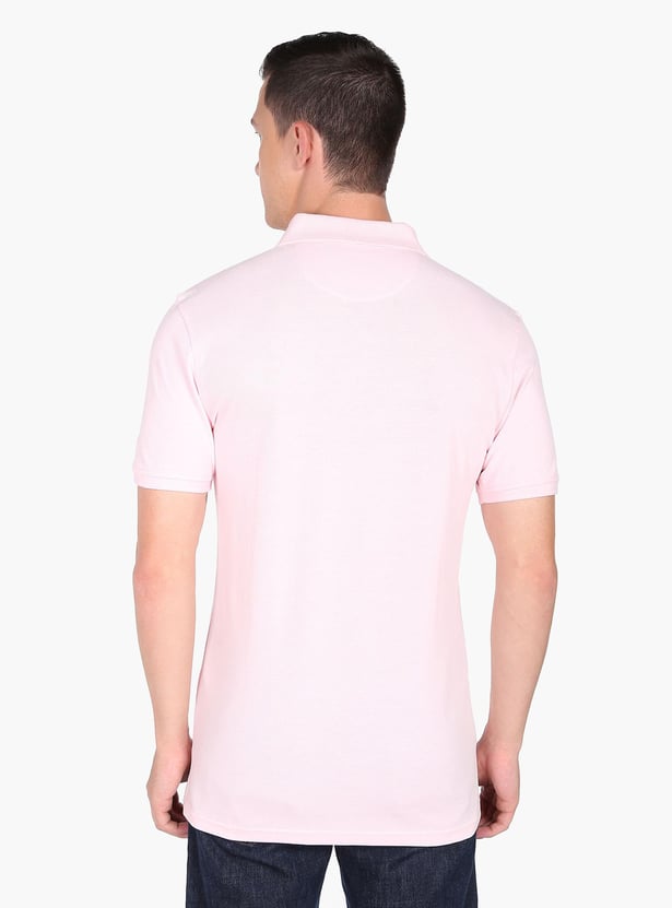 ARROW SPORT Men Solid Regular Fit Pique Polo T-shirt