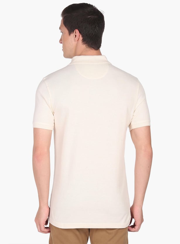 ARROW SPORT Men Striped Regular Fit Polo T-shirt