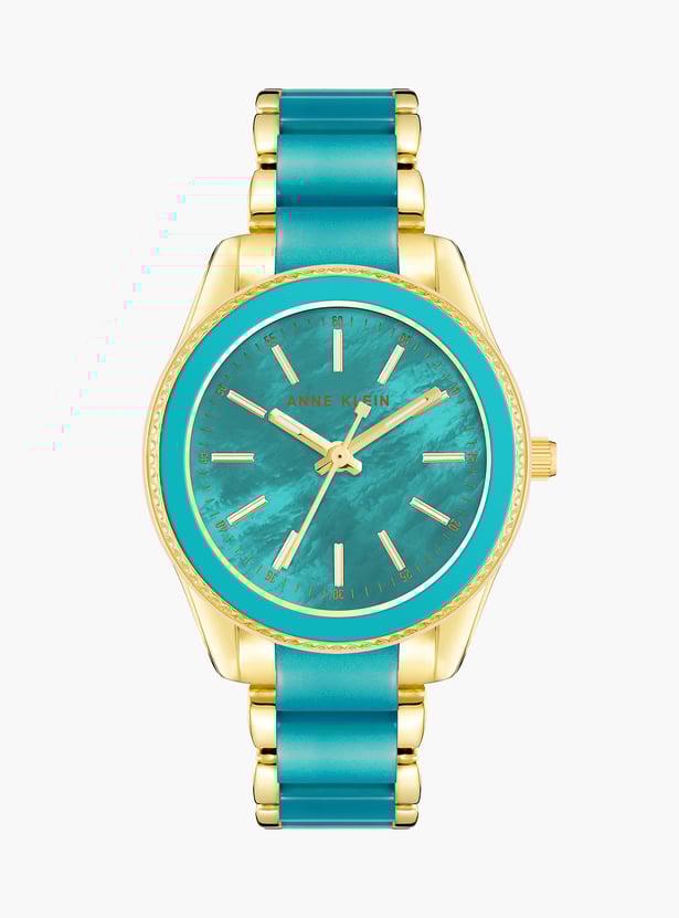 ANNE KLEIN  Women Mother of Pearl Analog Watch - AK3214TEGB