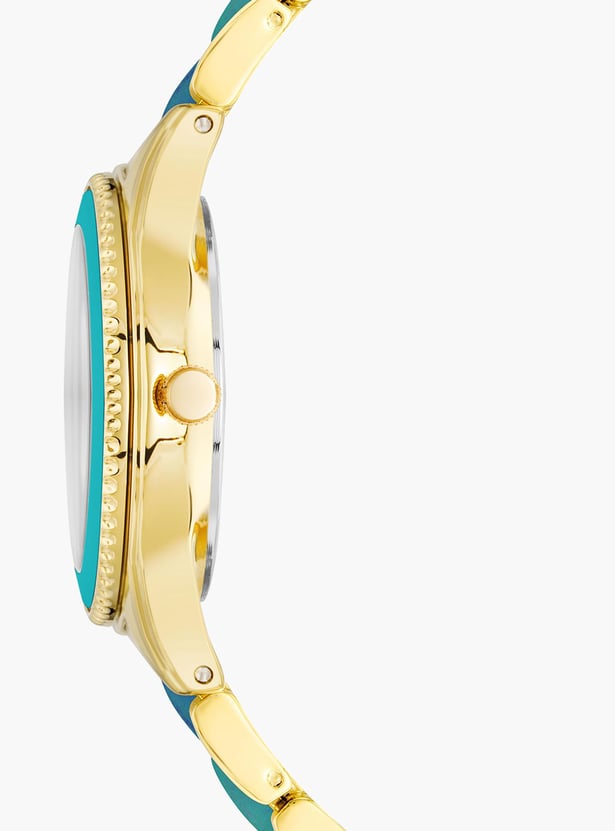 ANNE KLEIN  Women Mother of Pearl Analog Watch - AK3214TEGB