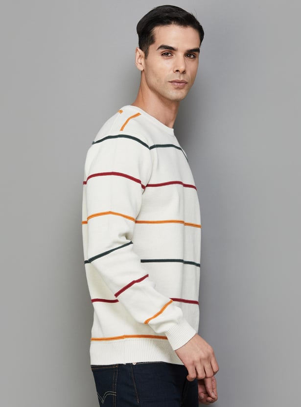 Buy LEVI S Men Striped Sweater from Levi s at just INR 3199.0