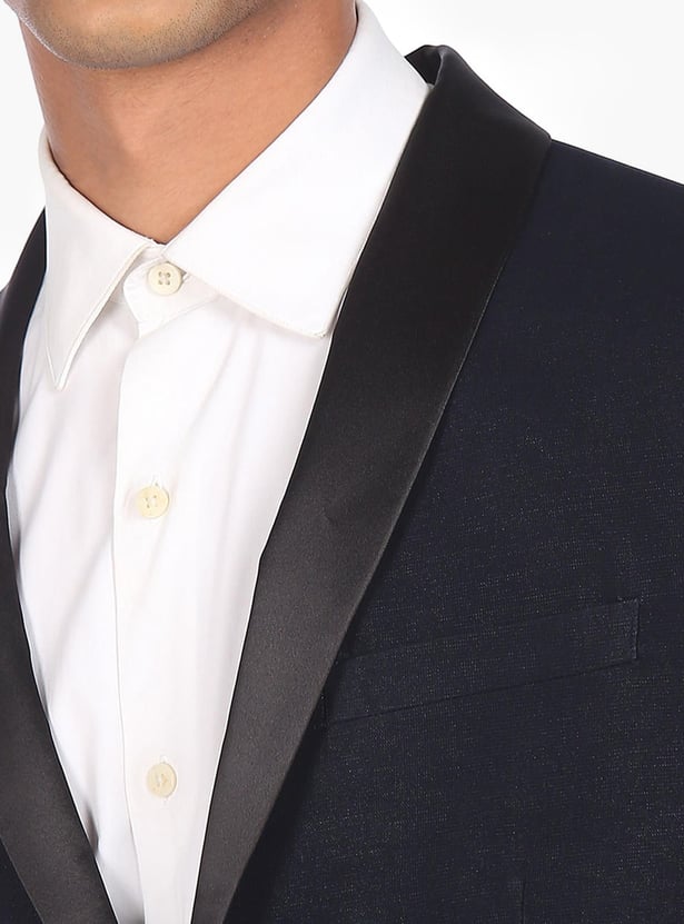 ARROW Men Solid Single Breasted Blazer