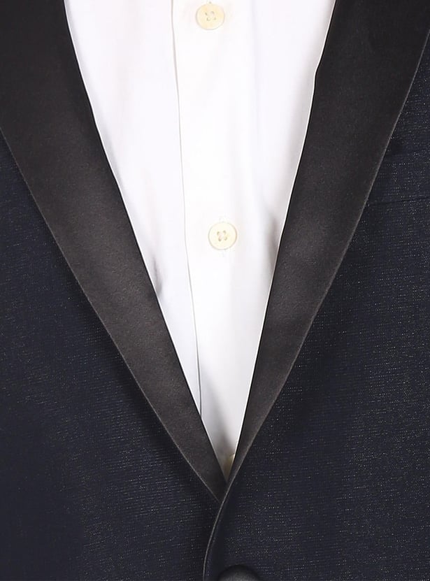 ARROW Men Solid Single Breasted Blazer