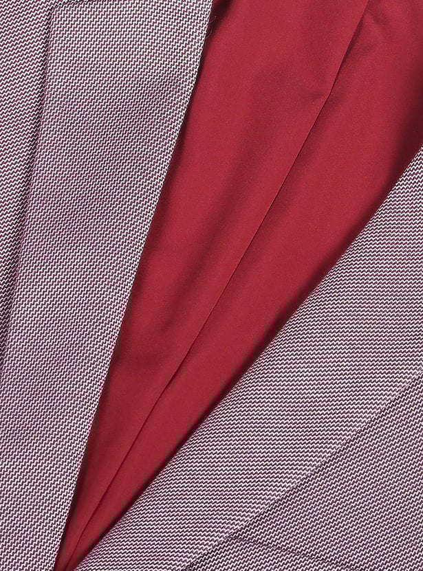 ARROW Men Knitted Slim Fit Single Breasted Blazer