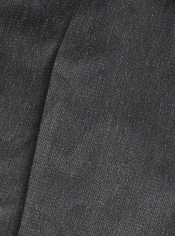 ARROW Men Dobby Smart Flex Formal Trousers (Regular)