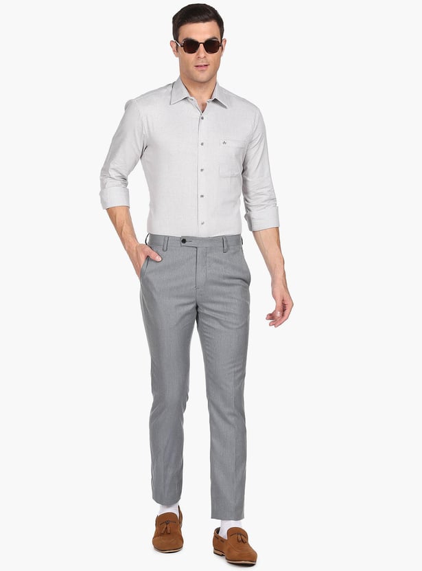 ARROW Men Patterned Regular Fit Formal Shirt
