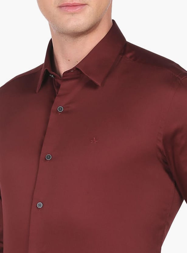 ARROW NEW YORK Men Solid Manhattan Formal Shirt (Slim Fit)