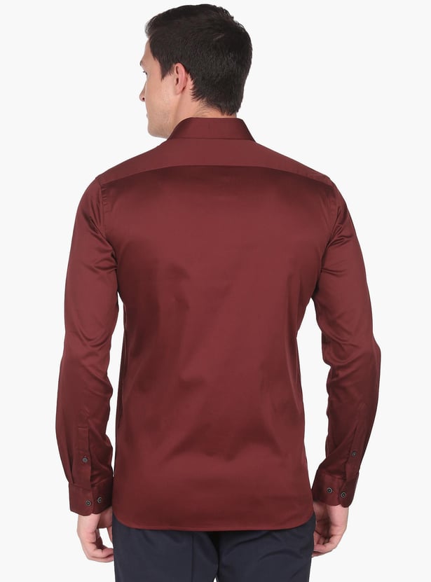 ARROW NEW YORK Men Solid Manhattan Formal Shirt (Slim Fit)