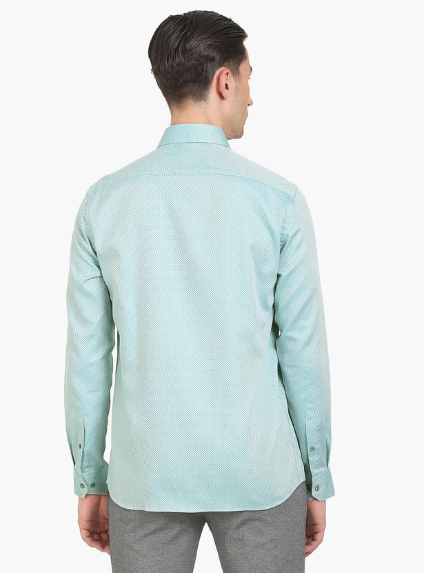 ARROW Men Patterned Manhattan Formal Shirt (Slim)