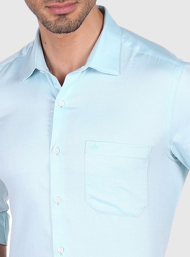 ARROW Men Solid Manhattan Formal Shirt (Slim Fit)