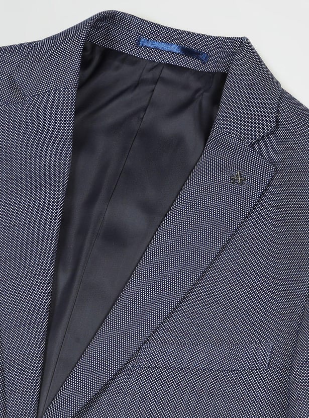 ARROW Men Solid Regular Fit Three Piece Suit