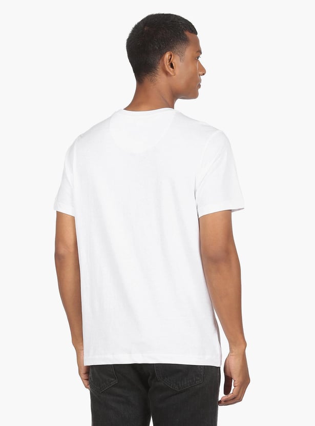 ARROW NEW YORK Men Graphic Printed Regular Fit T-shirt