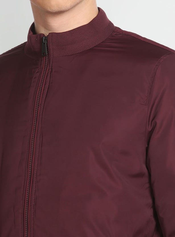 ARROW SPORT Men Solid Bomber Jacket