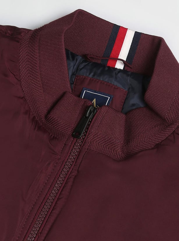 ARROW SPORT Men Solid Bomber Jacket