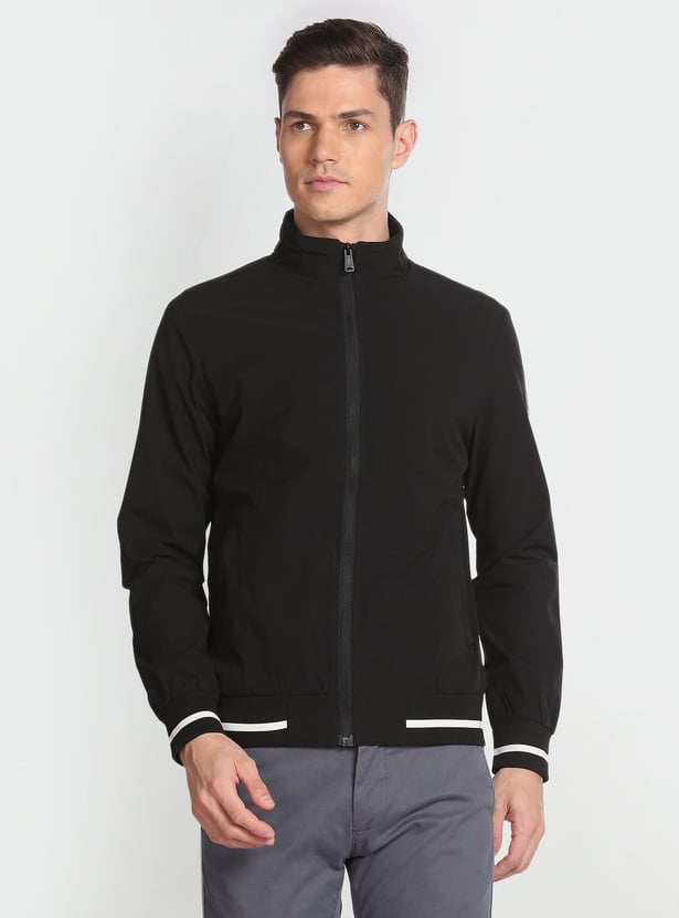 ARROW SPORT Men Solid Bomber Jacket