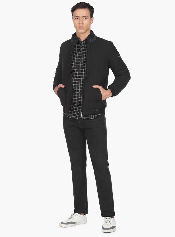 ARROW SPORT Men Solid Water Repellant Quilted Jacket