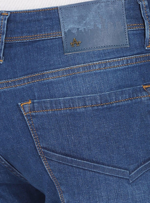 ARROW SPORT Men Mid Rise Stone Wash Jameson Jeans (Slim Fit)