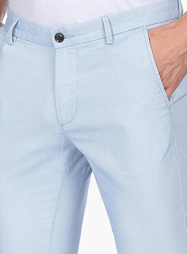 ARROW SPORT Men Solid Bronson Casual Trousers (Slim Fit)