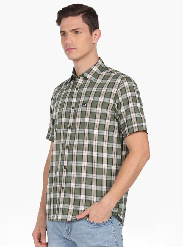 ARROW SPORT Men Plaid Check Regular Fit Casual Shirt