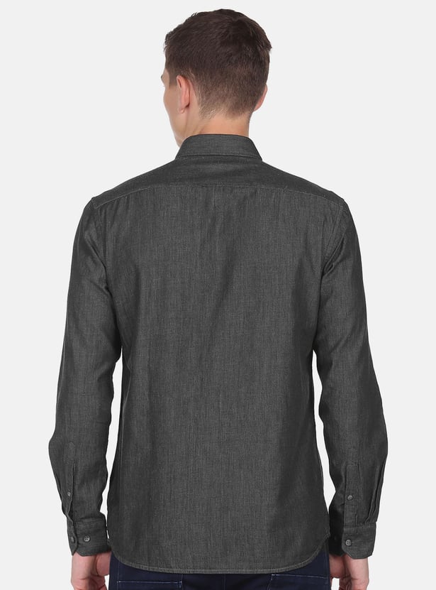 ARROW SPORT Men Solid Manhattan Casual Shirt (Slim)