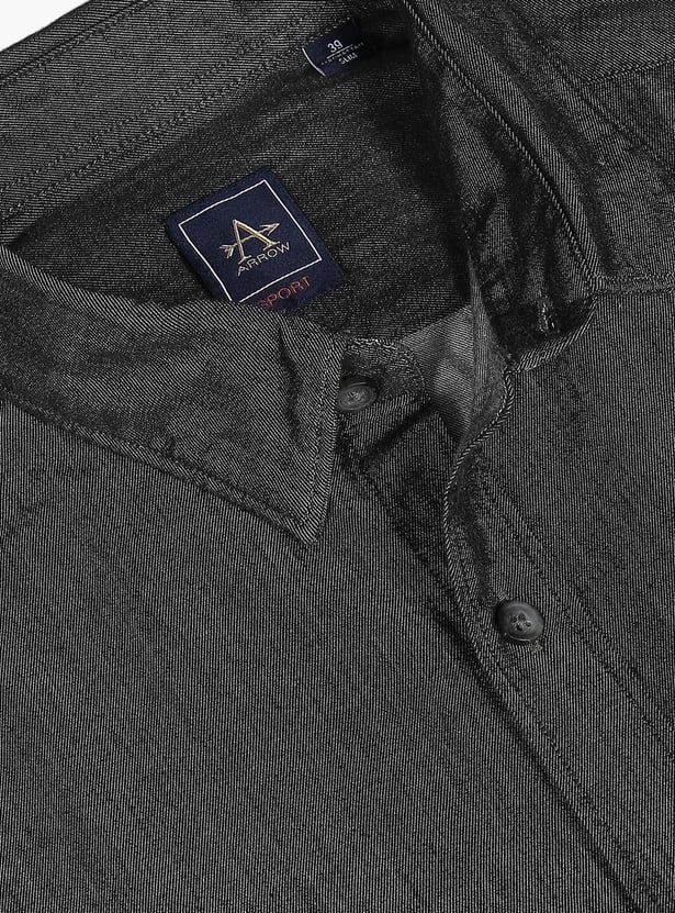 ARROW SPORT Men Solid Manhattan Casual Shirt (Slim)