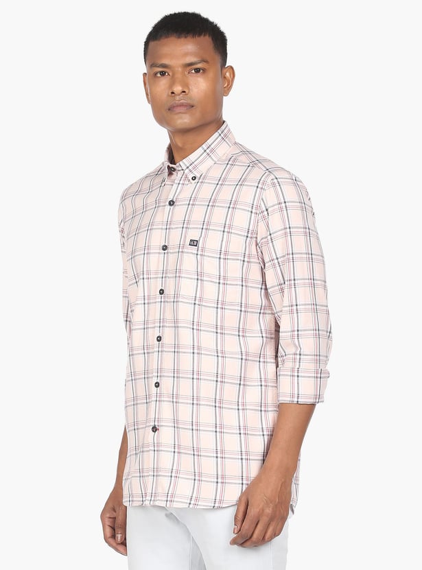 ARROW SPORT Men Checked Slim Fit Casual Shirt