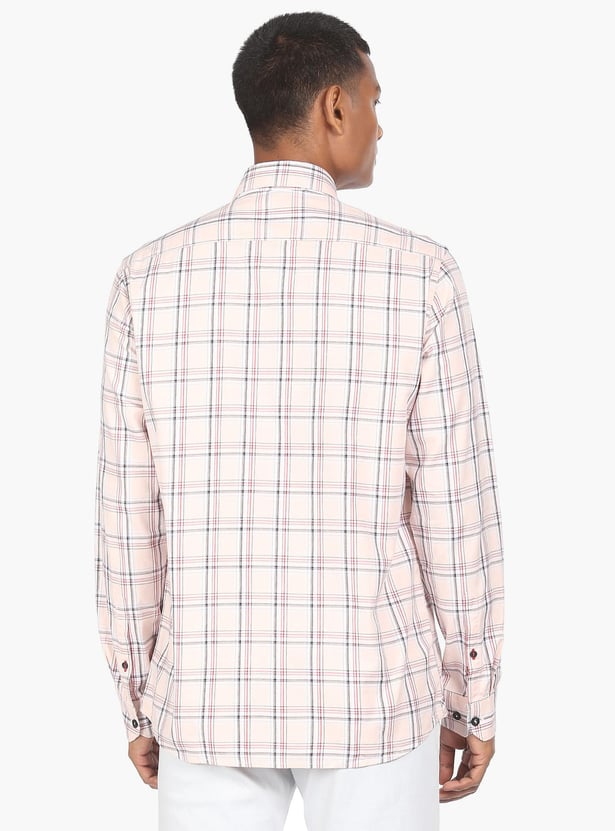 ARROW SPORT Men Checked Slim Fit Casual Shirt