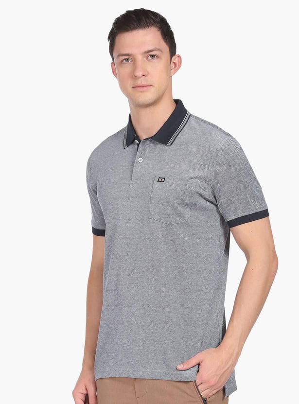 ARROW SPORT Men Heathered Regular Fit Polo Shirt