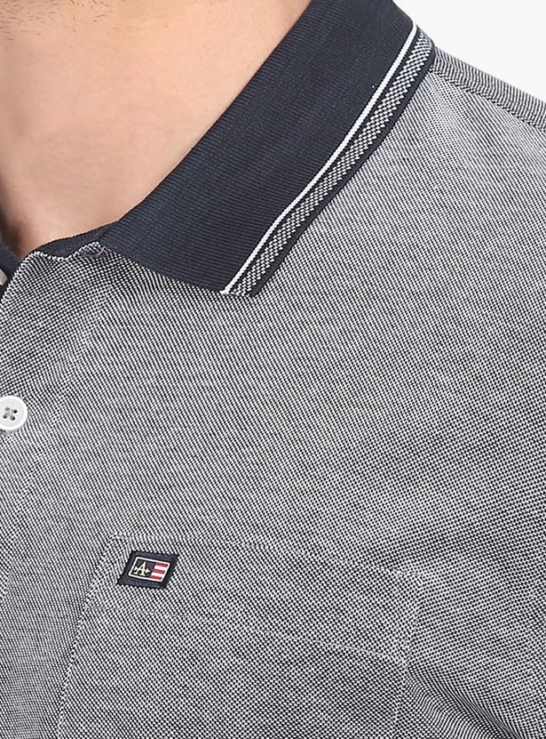 ARROW SPORT Men Heathered Regular Fit Polo Shirt