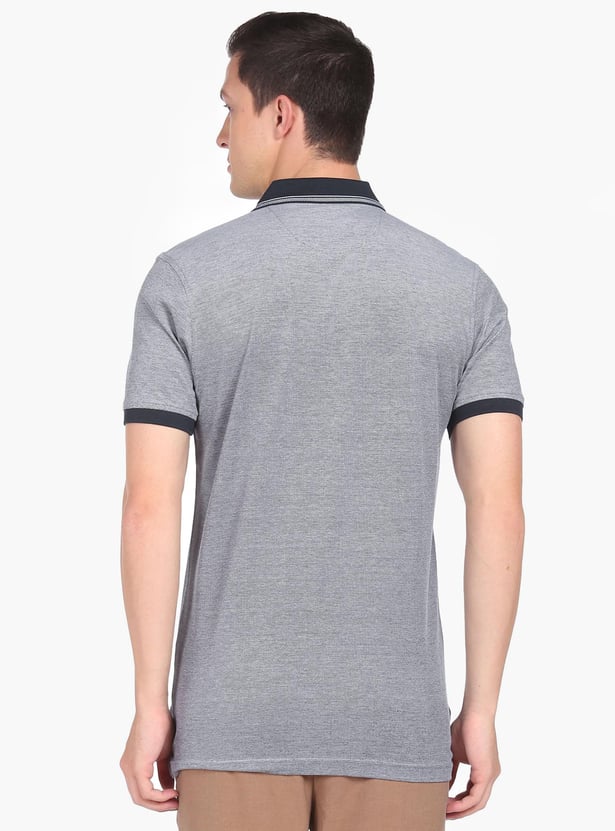 ARROW SPORT Men Heathered Regular Fit Polo Shirt