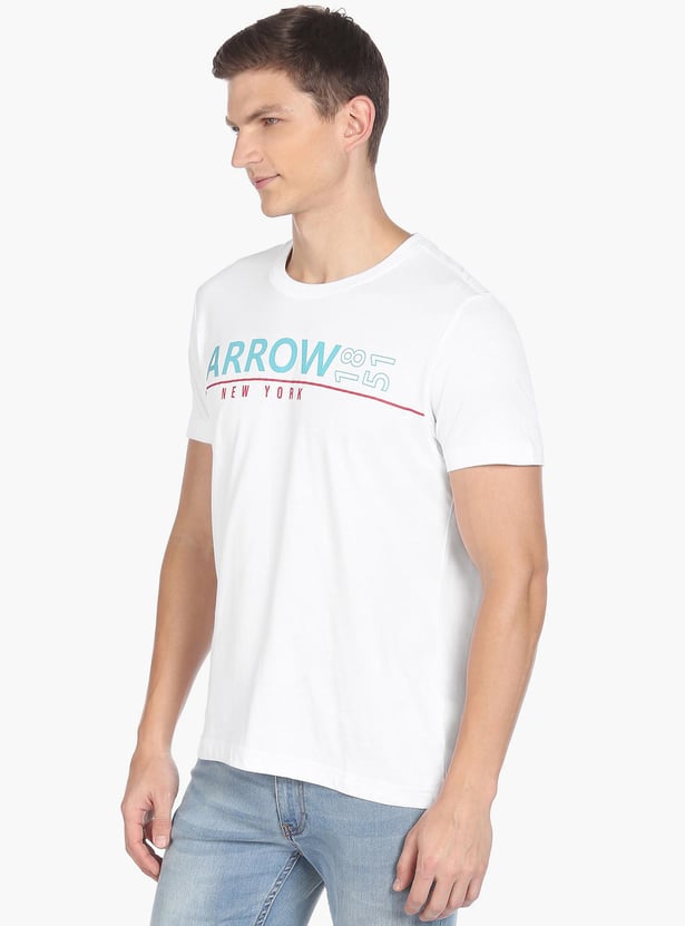 ARROW SPORT Men Printed Regular Fit T-shirt