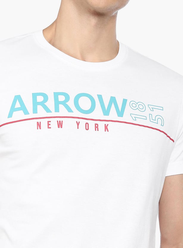 ARROW SPORT Men Printed Regular Fit T-shirt