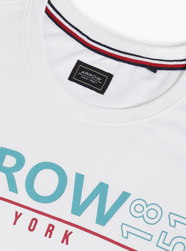 ARROW SPORT Men Printed Regular Fit T-shirt